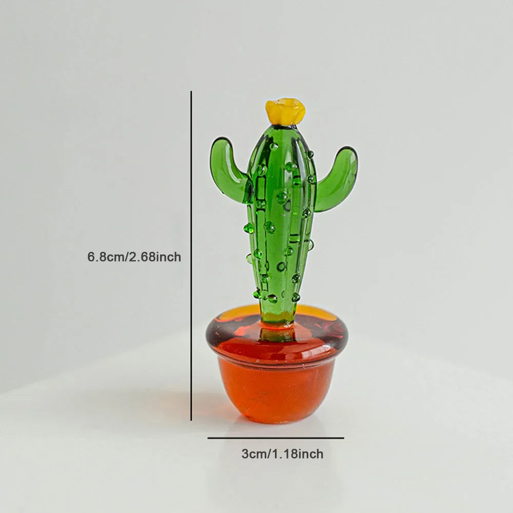 Plants with Pot Glass Ornament | Bowlift