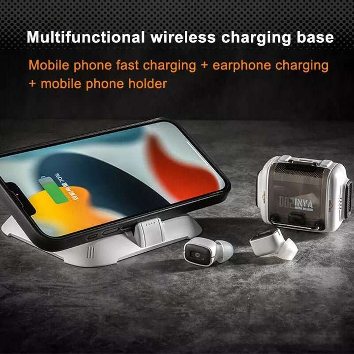 BowLift | Space Capsule Wireless Gaming Earbuds