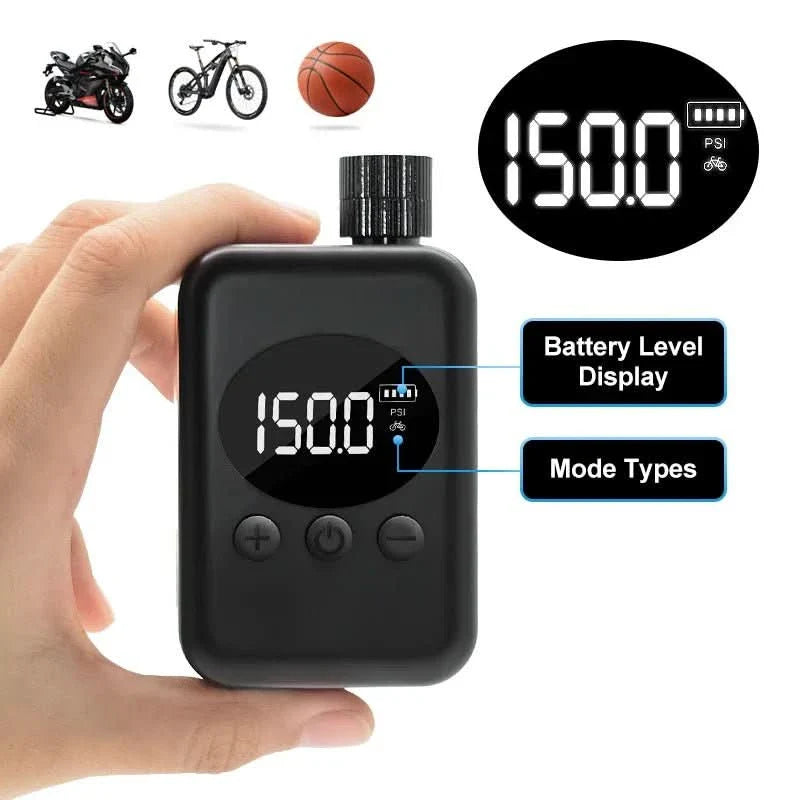 BowLift | Portable 150PSI Mini Bike Pump for MTB & Outdoor