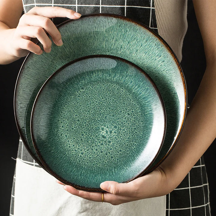 Coimbra Glaze 5-Piece Dinnerware Set Bowlift