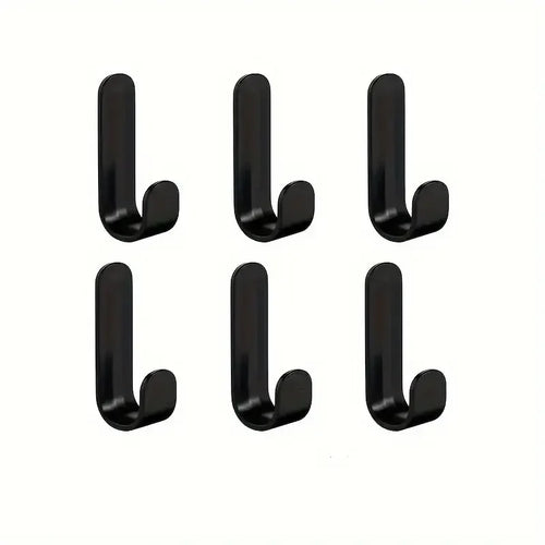 FlexiGrip 6-piece set Self-adhesive J-hooks Bowlift