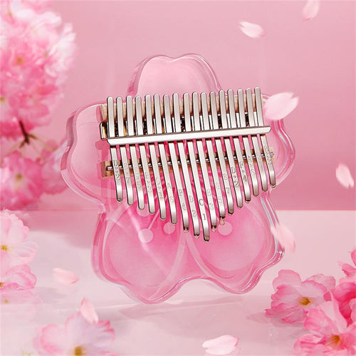 BowLift | Cherry Blossom Kalimba Acrylic Thumb Piano