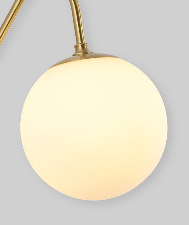 BowLift | SphereLuxe – Scandinavian Wall Light with Adjustable Lighting