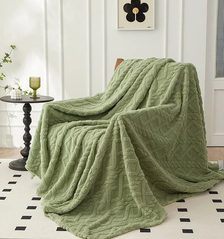 BowLift | Double-sided cuddle blanket made of wool