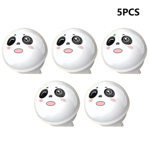 Cute Panda Voice-Controlled LED Night Lamp | Bowlift