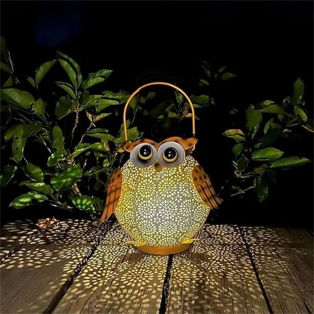 BowLift | LumiTiere Solar Animal Lantern | Handmade Garden Light with Animal Motif | Solar-Powered & Weatherproof | For Terrace, Balcony & Garden