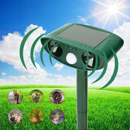 BowLift | Solar-Powered Ultrasonic Animal Repellent for Gardens and Yards