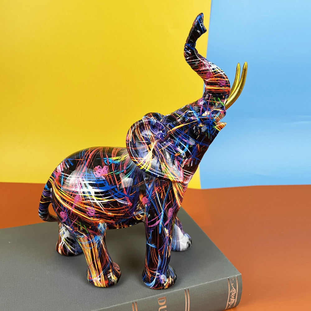 BowLift | EleGance – Artistic Abstract Elephant