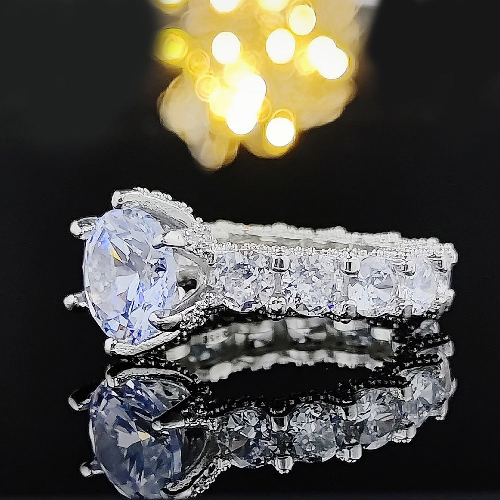 BowLift | Timeless Gift Gem Shiny Silver Ring