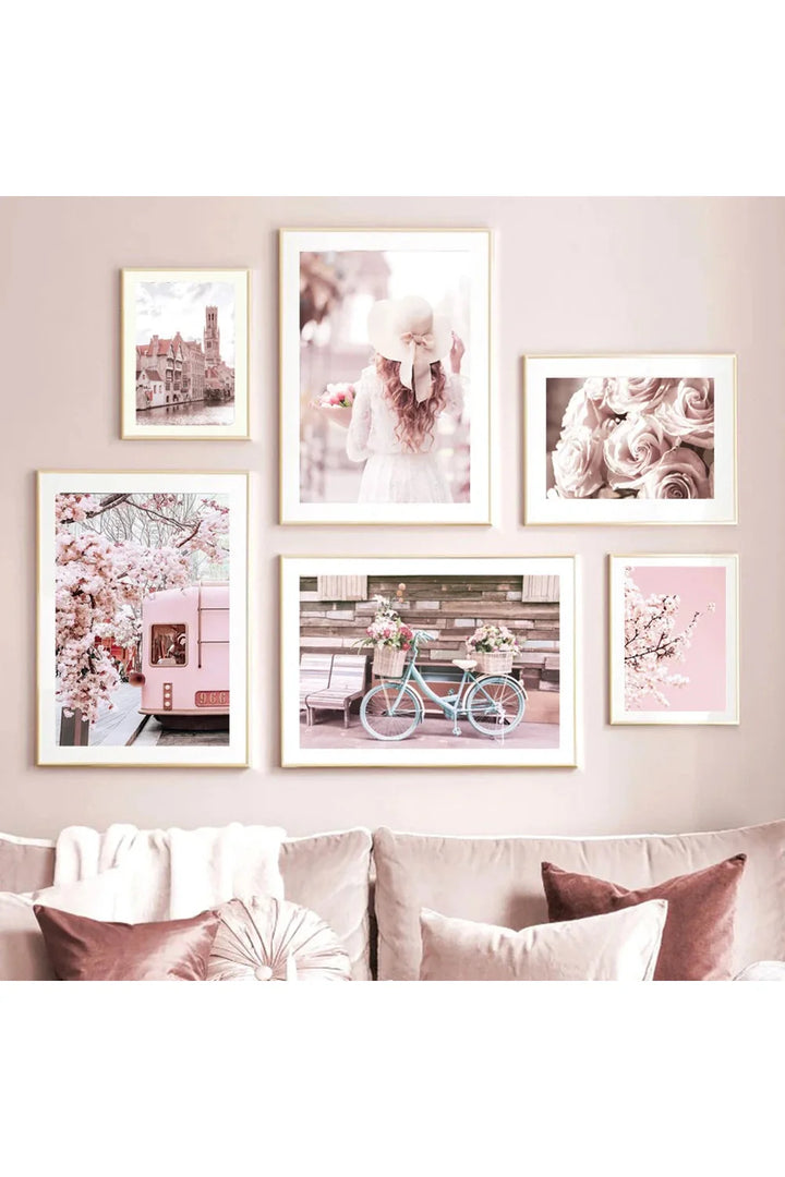 Modern City Canvas Poster | Bowlift