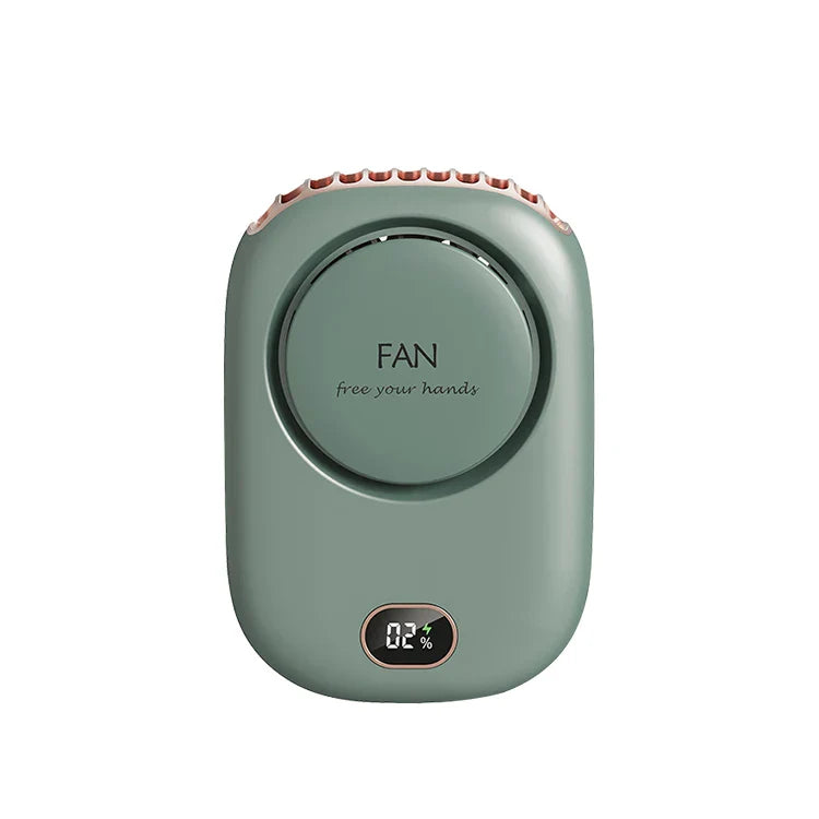 BowLift | VENTIWISE Mini Fan | 3-Speed Turbo | LED Display & Battery 2000 mAh | Compact & Rechargeable