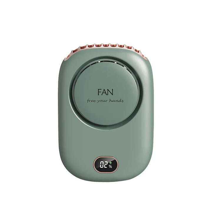 BowLift | VENTIWISE Mini Fan | 3-Speed Turbo | LED Display & Battery 2000 mAh | Compact & Rechargeable