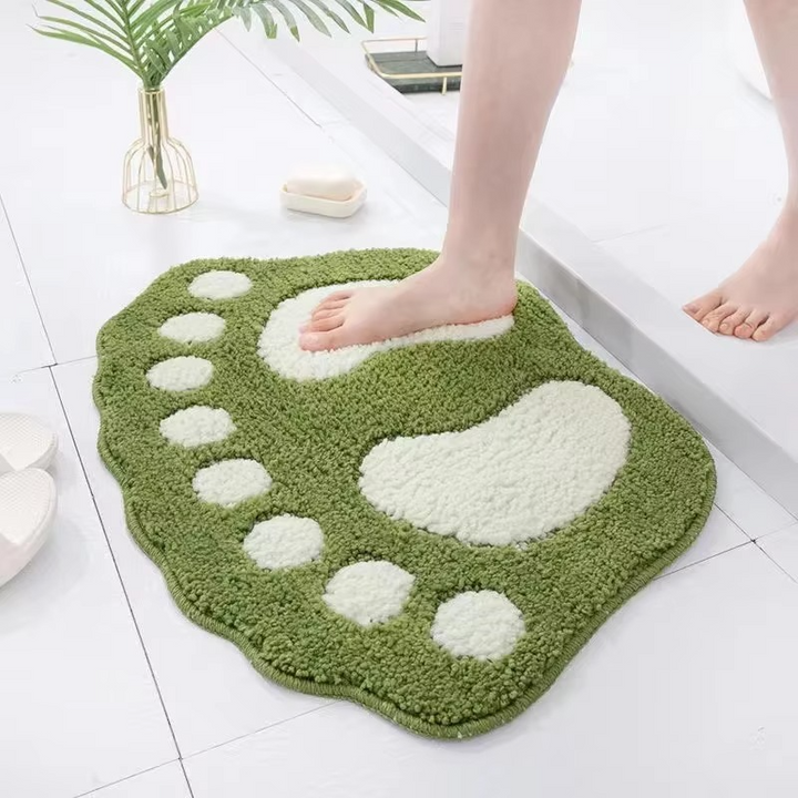 BowLift | Luxurious Ultra-Fine Fiber Bathroom Mat, Super Absorbent and Non-Slip