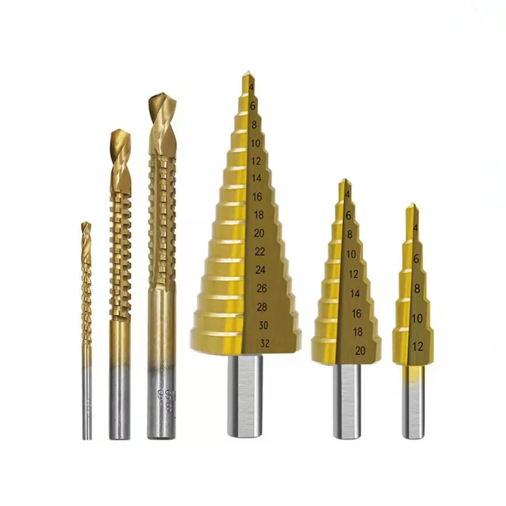 BowLift | Titanium Coated Wood and Metal Drilling Set