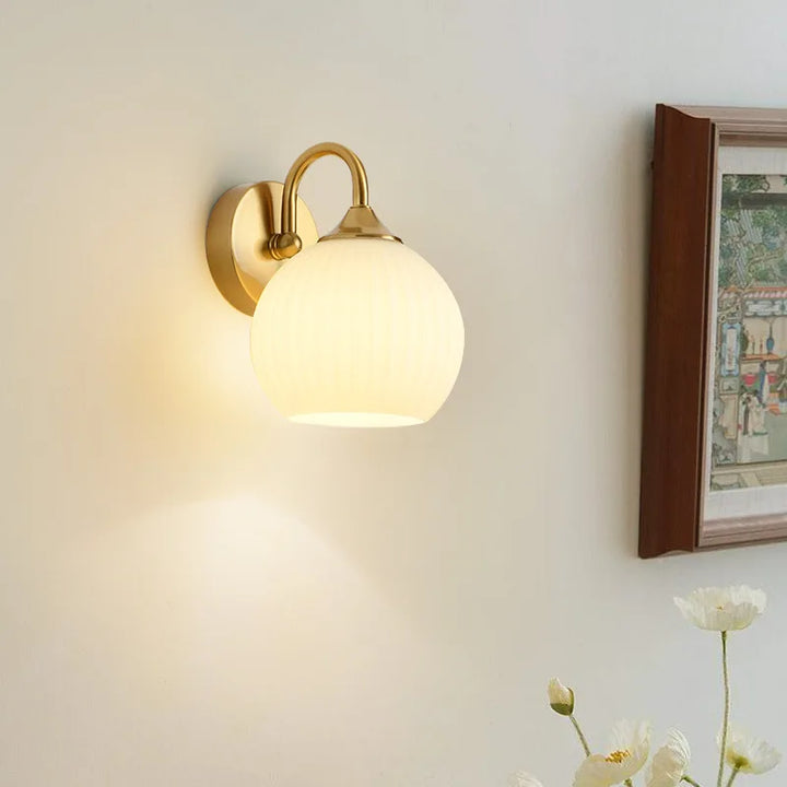 ModernWall - Scandinavian LED Wall Lamp with Glass Bowlift