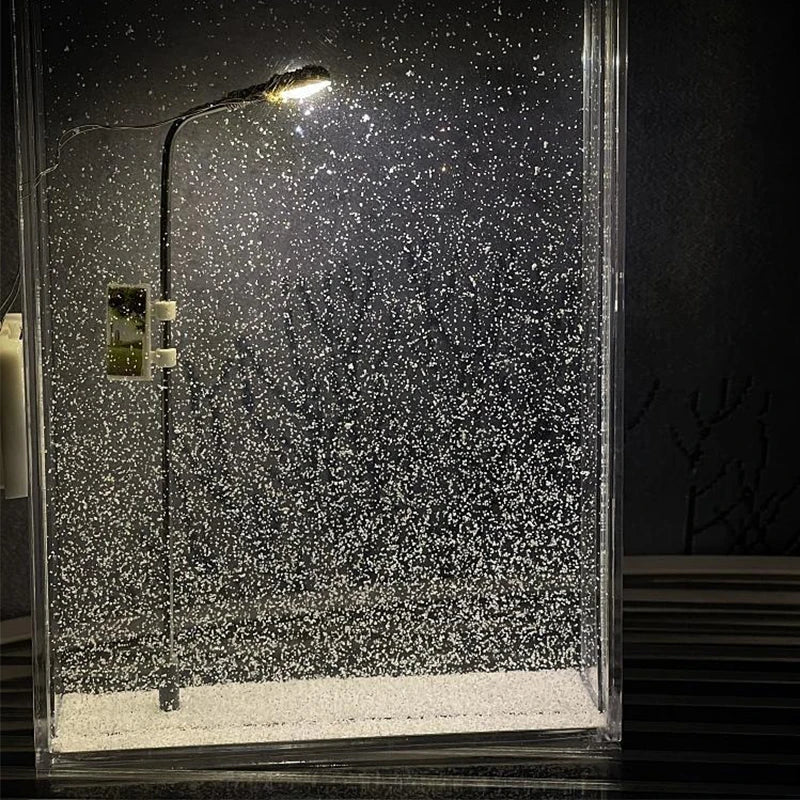 LED Streetlamp Snowfall Effect Decor | Bowlift