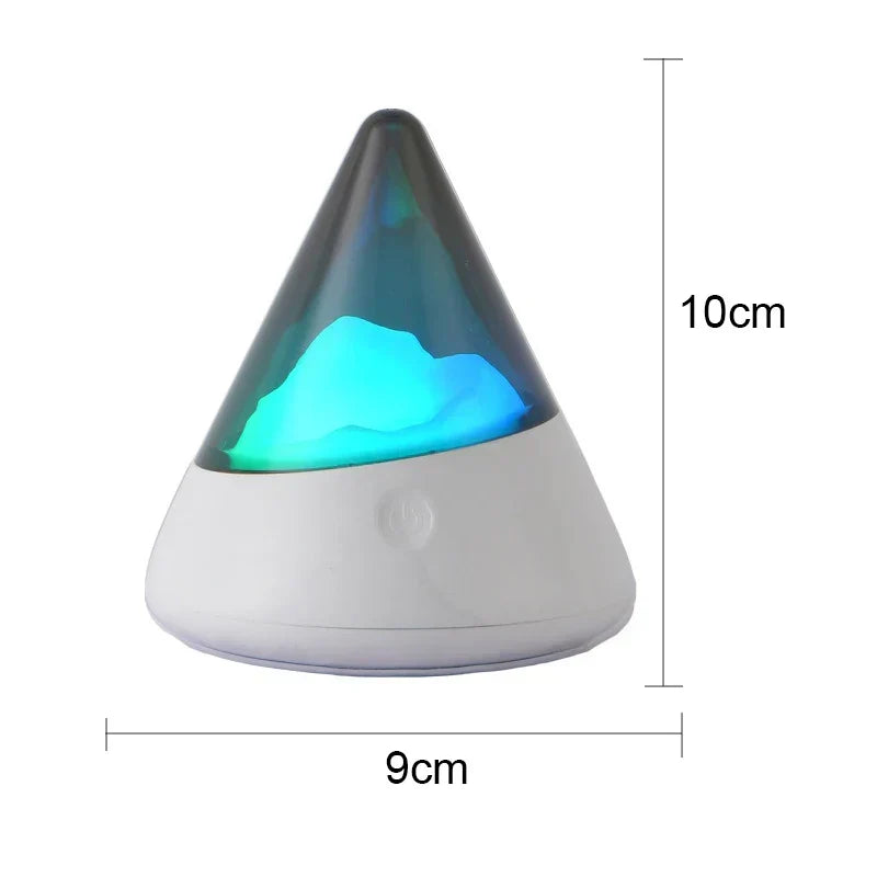 BowLift | Wireless LED Iceberg Night Light – Modern Design for Relaxed Lighting