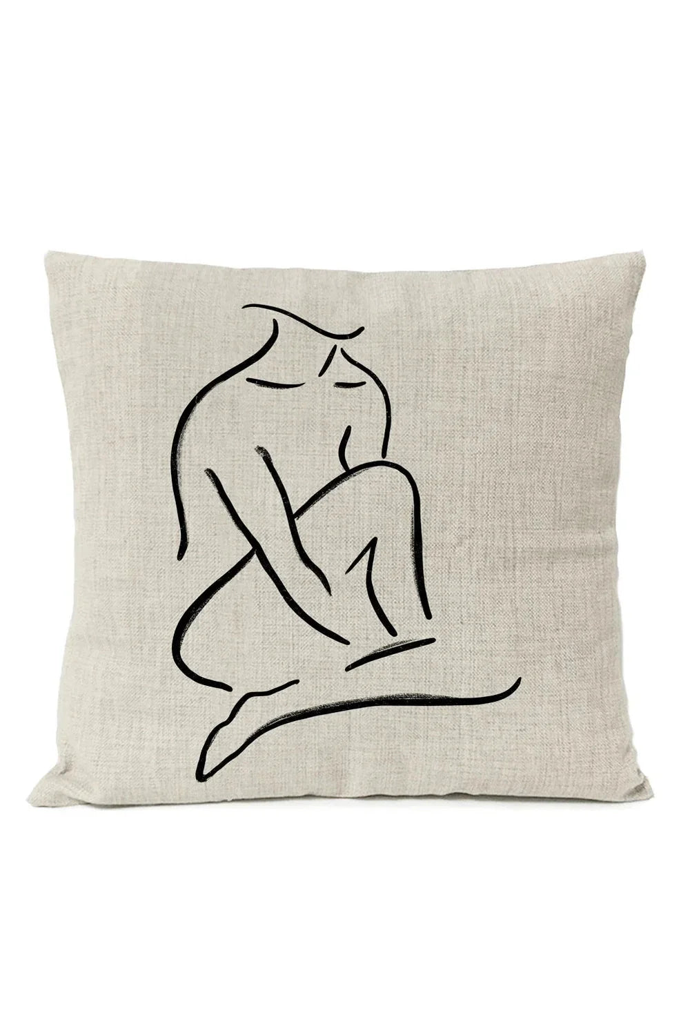 Black Geometric Pillowcase | Bowlift