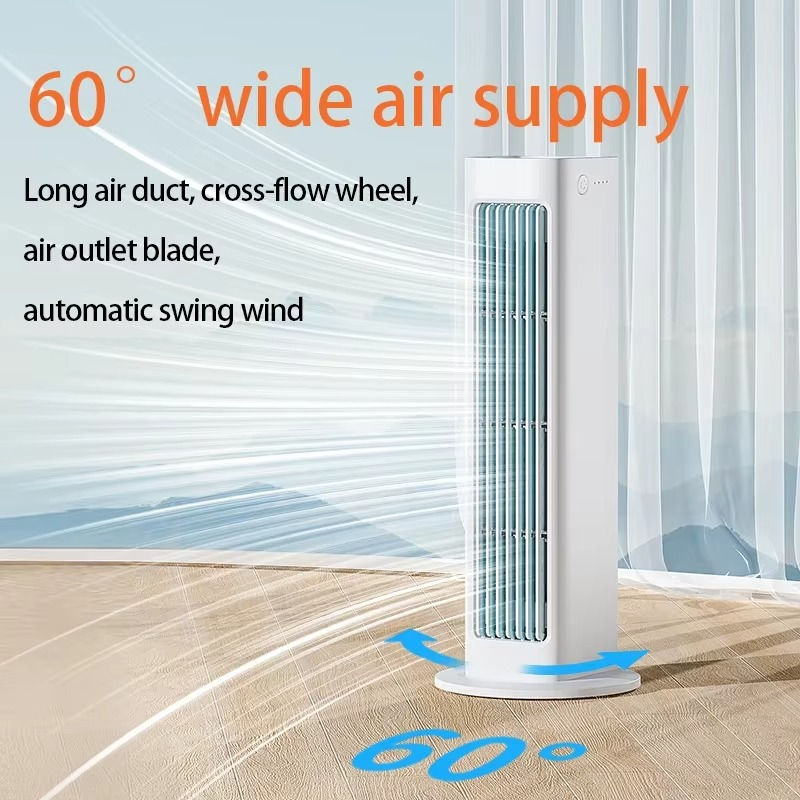 BowLift | Ultra-Quiet Wall-Mounted Bladeless Fan - Powerful & Compact Air Cooler for Home and Office