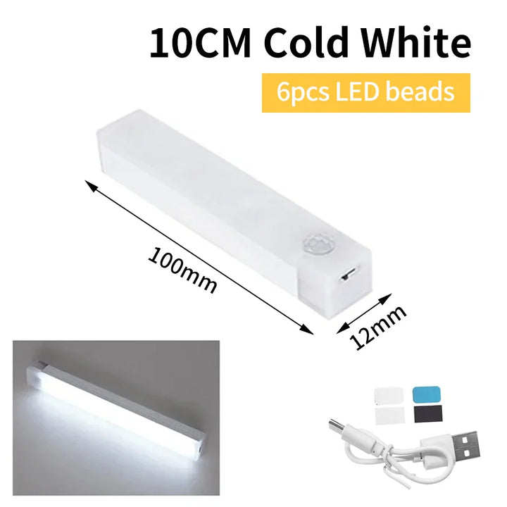 BowLift | SenseLite Motion LED | Rechargeable Sensor Light with Magnet Mount | Warm White | For Closet, Bed & Hallway