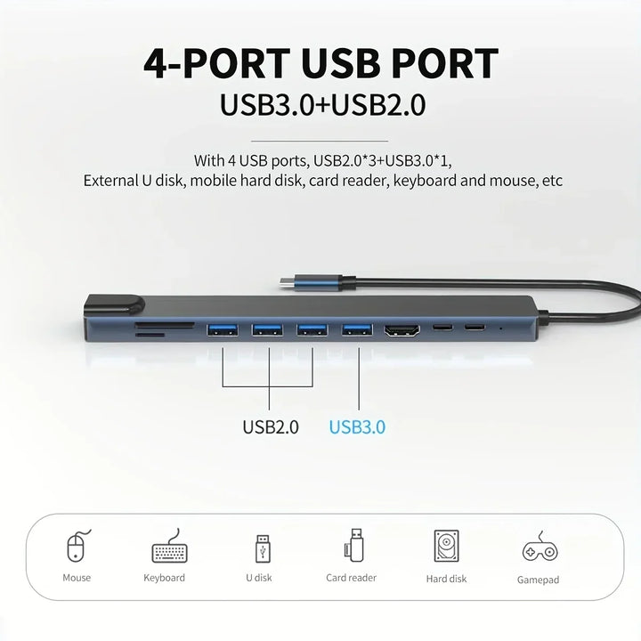 BowLift | Type C - USB Docking Station Hub