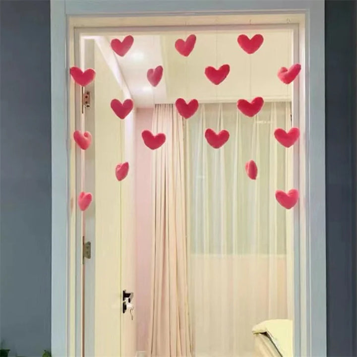BowLift | Cute Hanging Pink Heart Doorway Decor