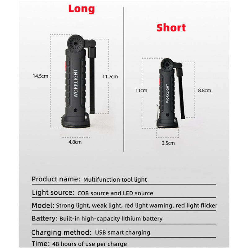 BowLift | Folding Magnetic Rechargeable Flashlight