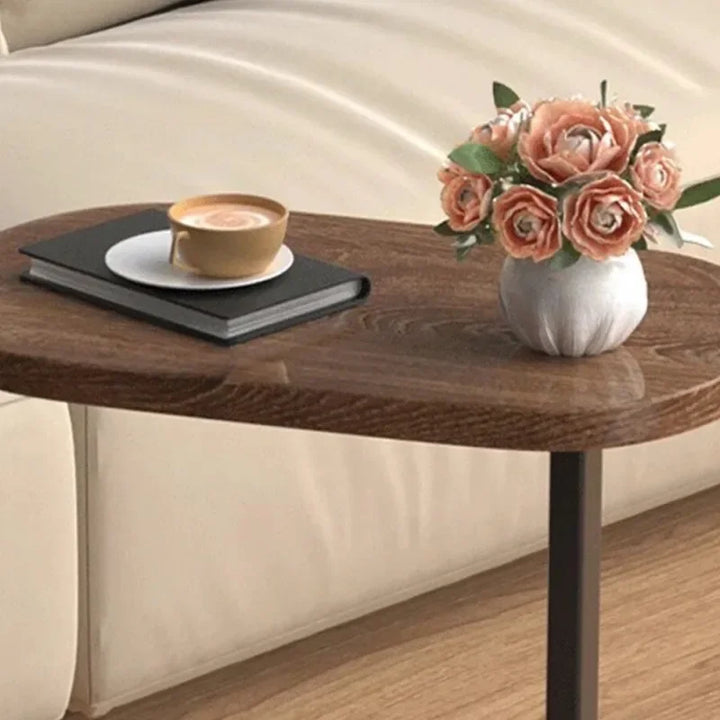 BowLift | C Shaped Side Table Modern Compact and Lightweight Design