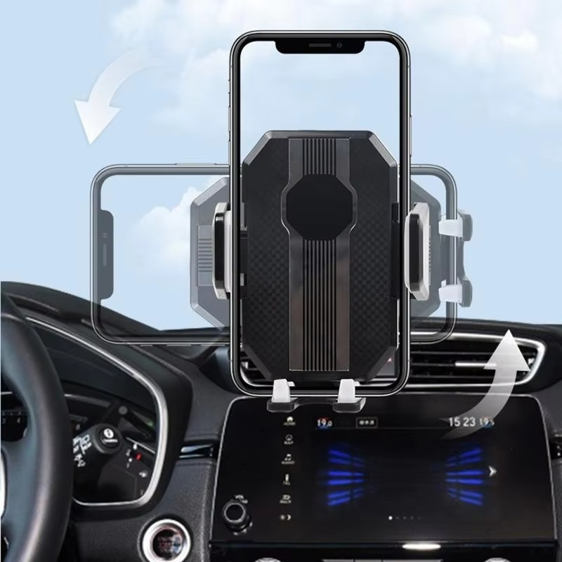BowLift | Universal Car Phone Mount with Strong Suction Clamp for Center Console and Dashboard