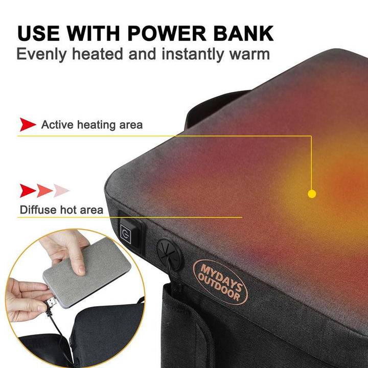 BowLift | Travel Camping Heated Seat Cushion
