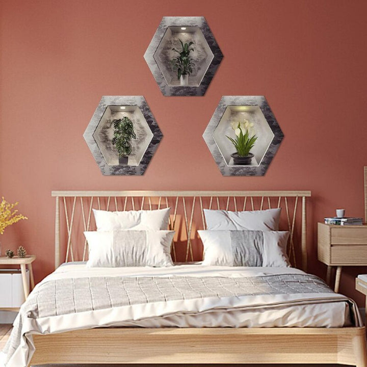 BowLift | Wall Decorative Potted Plant Stickers
