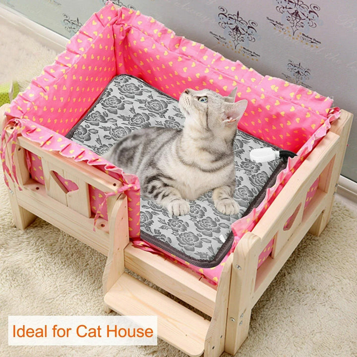 BowLift | Heated Pet Mat PawTherm | Temperature Control & Timer | Waterproof & Safe | For Dogs & Cats