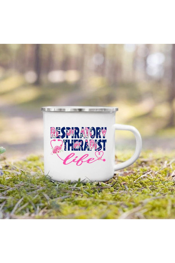 Life Themes Enamel Cup | Bowlift