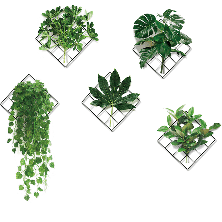 BowLift | 3D Nature Wind Green Plant Wall Sticker