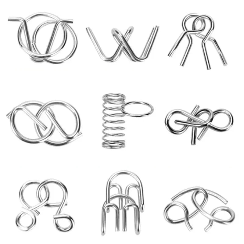 BowLift | 3D Montessori Metal Puzzle Set