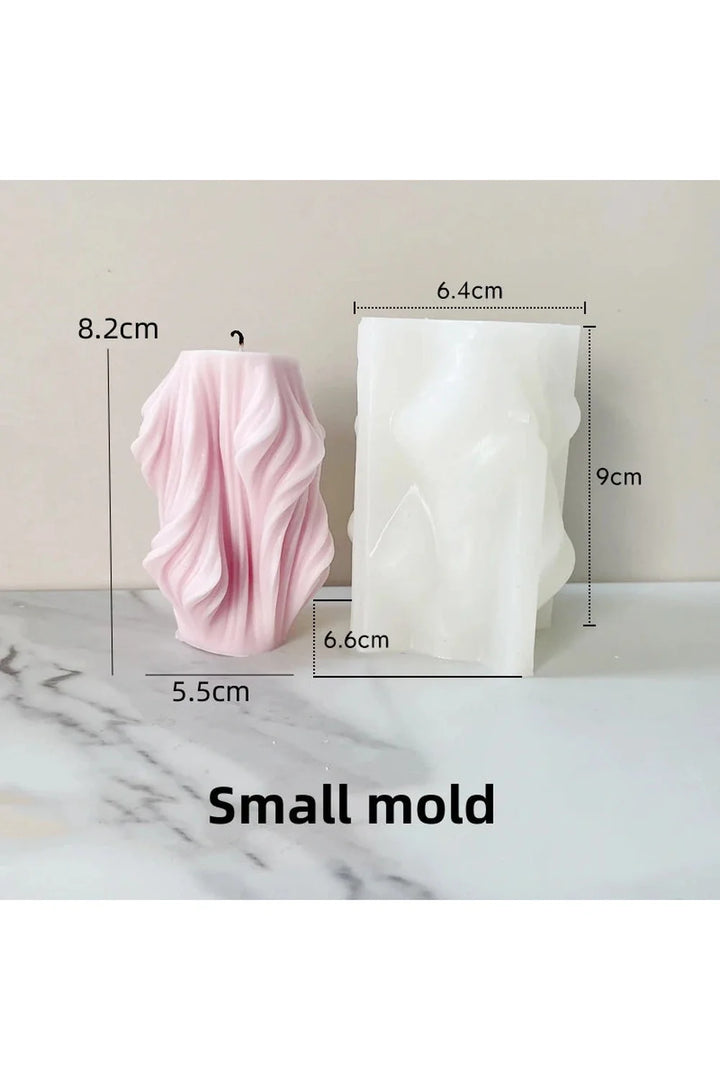 Wave candle shape DIY | Bowlift
