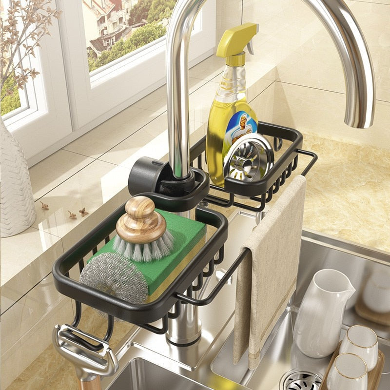 SinkMaster Organizer - Practical Solution for a Tidy Kitchen Bowlift