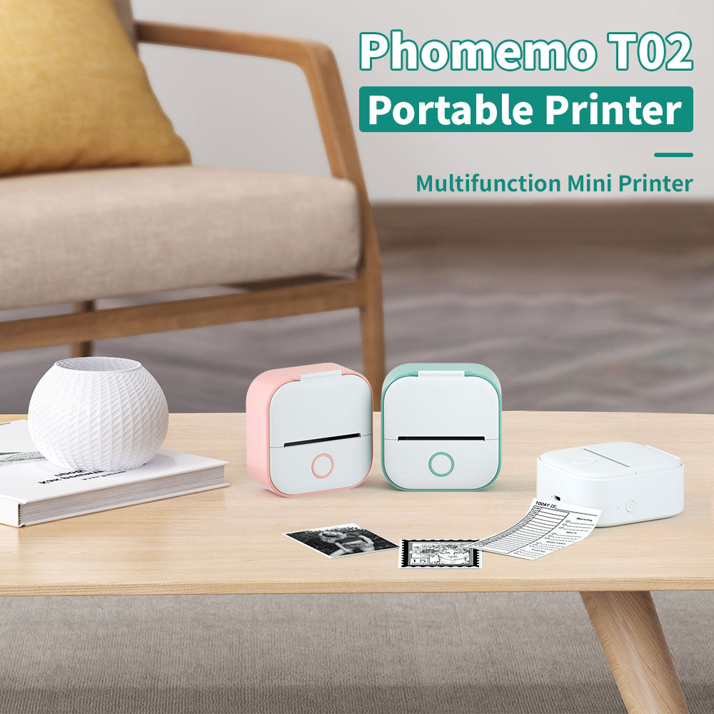 PocketPrint Mini – Portable Thermal Photo Printer Without Ink | Bowlift