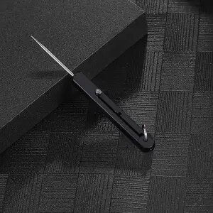 Compact Titanium Outdoor Defense Tool Keychain | Bowlift