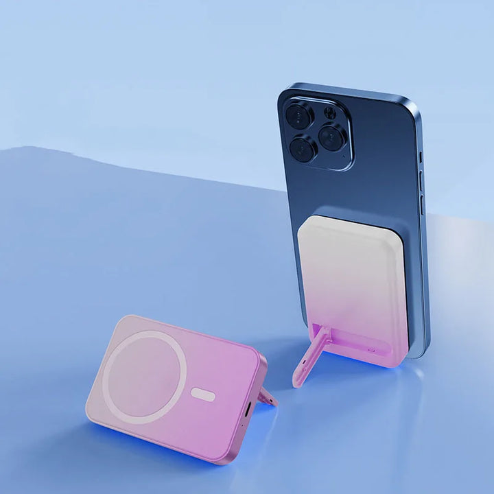 BowLift | Magnetic Wireless Power Bank with Kickstand