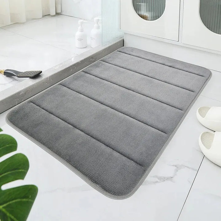 BowLift | Coral Velvet Non-Slip Bath Mat Quick