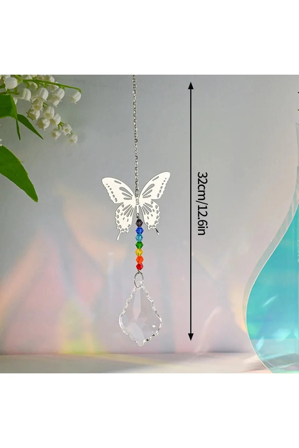 Butterfly prism sun catcher | Bowlift