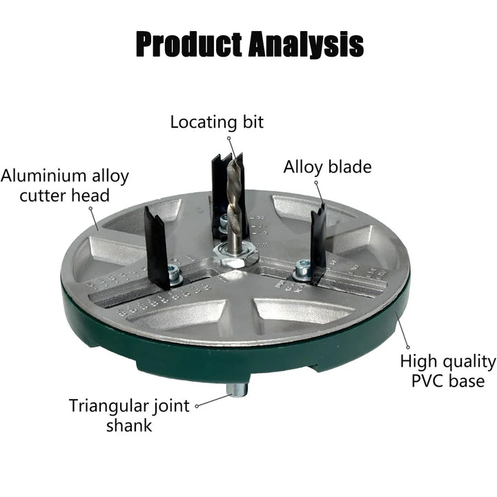 BowLift | Adjustable Round Hole Opener Saw Tool