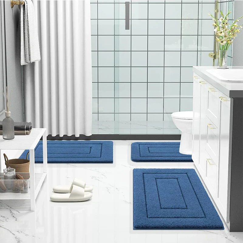 Microfiber Bath Mat Double Layer | Bowlift