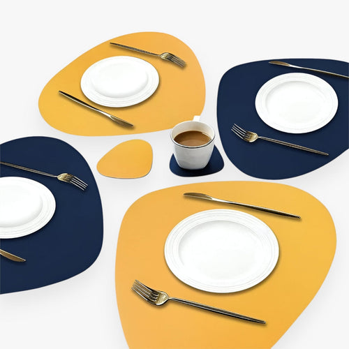 BowLift | Table Mats Reversible Faux Leather Dining Set