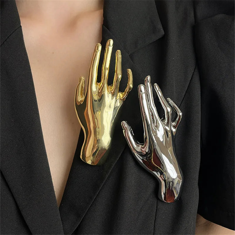 BowLift | Hand Accent Art Brooch Pin