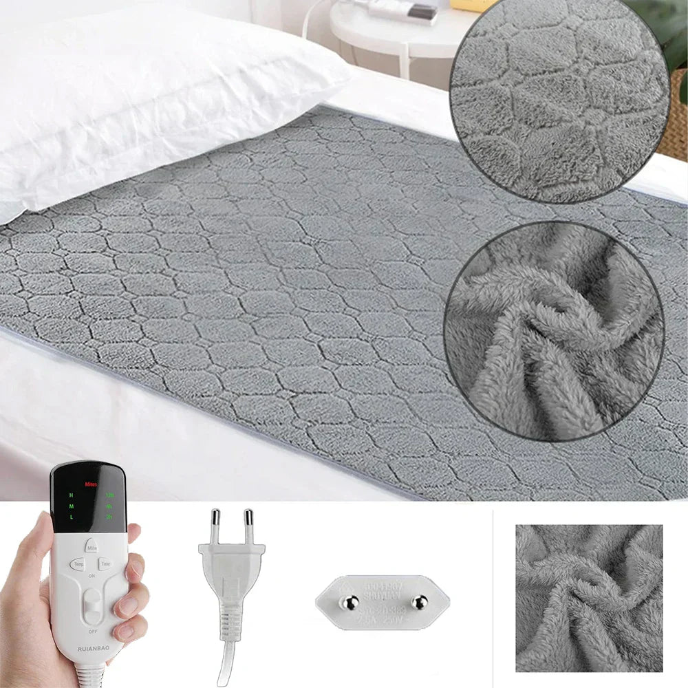 Double-layer heating mat – Electric heat mat layers for extra comfort and warmth, ideal for bed and sofa, energy-saving | Bowlift
