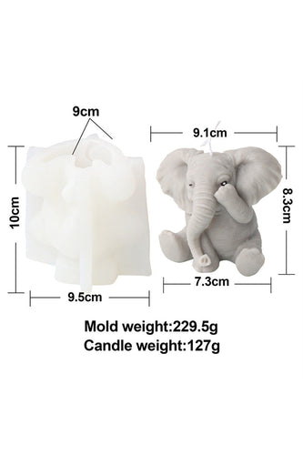 Elephant Candle Shape Design | Bowlift