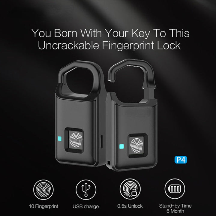 Touch Guard Smart Fingerprint Waterproof Secure Lock | Bowlift