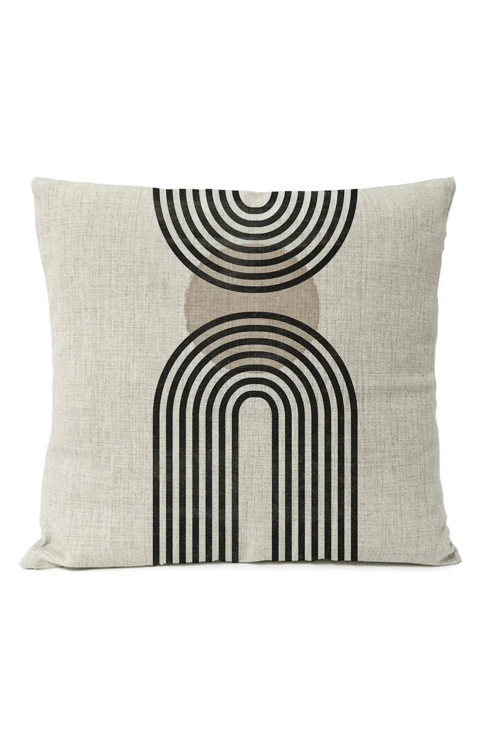 Black Geometric Pillowcase | Bowlift